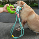 3WAYS ペット用 お出かけ 首輪 リード 犬用首輪 お散歩 ペット首輪 サイズ調整可能 安全対策 中型犬 大型犬 事故防止 散歩